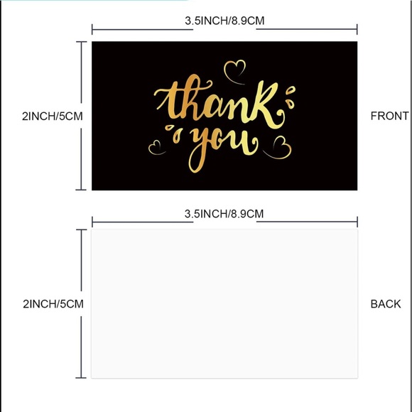 NEW Poshmark Packages "Thank you!" Gift Wrapping Shipping Supplies Set ~ 130Pcs - Picture 7 of 16